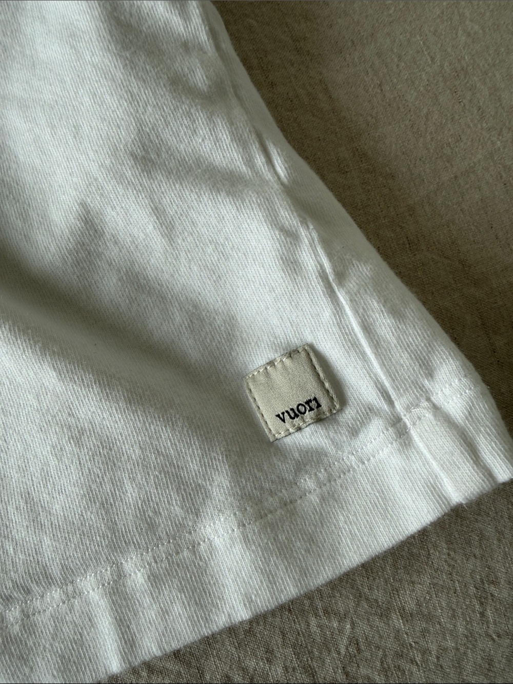 Vuori Short Sleeve Heavyweight Crop Cotton Tee - Picture 6 of 9